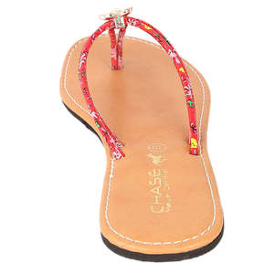 Women's <b>Slipper</b> (KL-035) - <b>Red</b> - Product Image 3