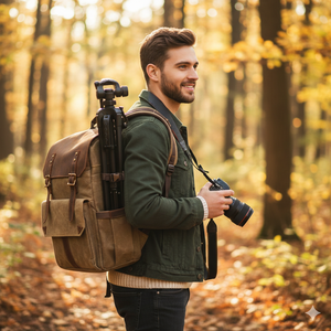 <span class=keywords><strong>Sac</strong></span> <span class=keywords><strong>à</strong></span> <span class=keywords><strong>Dos</strong></span> Appareil Photo BEARKY Étanche pour DSLR SLR Appareil Hybride Professionnel, <span class=keywords><strong>Sac</strong></span> de Voyage pour Appareil Photo en Plein Air - Product Image 1