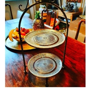 แท่นวางเค้กชุบสังกะสีแบบแฮนด์เมดเครื่องครัวร้านอาหาร - Product Image 6