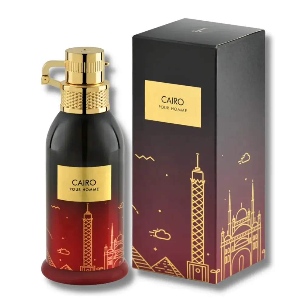 Cairo เท Homme EDP- 100มล. (3.4ออนซ์) โดย junaid Jamshed น้ำหอมกลิ่นพรีเมี่ยมสำหรับทุกเพศ