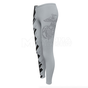 2025 Best Design Women Yoga <b>Leggings</b> Elastic <b>Waist</b> Solid High Quality Breathable Plus Size Custom New <b>Low</b> Price Made in Pakistan - Product Image 5