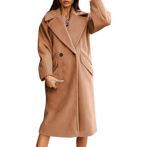 Manteau long personnalisé respirant de haute qualité et de bonne qualité pour l'hiver manteau long pour femmes vente en gros bon marché vente en gros de manteau long pour femmes - Product Image 1