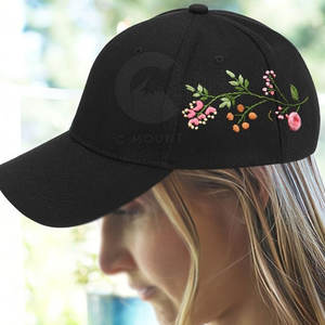 Nuevo estilo, venta al por mayor, cómodo bordado, sombrero de 5 paneles, hecho a medida, precio barato, hombres, mujeres, bordado, sombreros de 5 paneles - Product Image 3