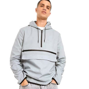 Veste coupe-vent en toile épaisse à capuche pour homme de haute qualité, imperméable, respirante, style streetwear, nouvelle arrivée - Product Image 4