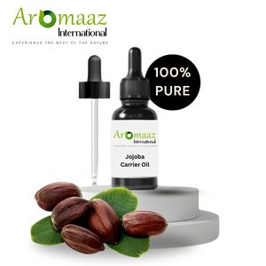 Huile de jojoba pressée à froid pure 100% grossiste en huile de jojoba fabricant en Inde avec marque privée et logo personnalisé - Product Image 1