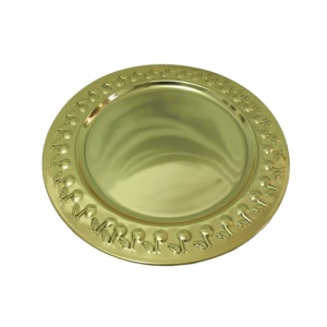 Plato de Servicio de Cobre con Acabado Antiguo para Restaurantes y Hoteles, Plato para Servir Alimentos y Aperitivos - Product Image 4