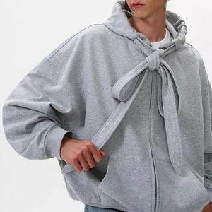 Suéter Holgado de Punto con Capucha y Diseño Retro de Tirantes para Hombre, Informal, Cómodo y Moderno para Otoño - Product Image 3