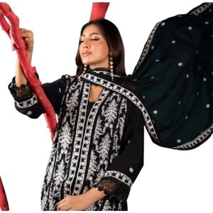 Marque populaire Readymade Gown Avec Pantalon dames Designer readymade Costumes pour femmes Brodé readymade partywear Costumes - Product Image 1