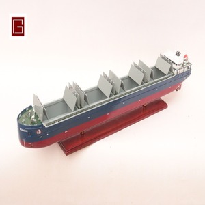 MOHICAN Maquette de bateau en bois fabriqué à la main Navire commercial pour affichage ou collection pour Noël - Product Image 1