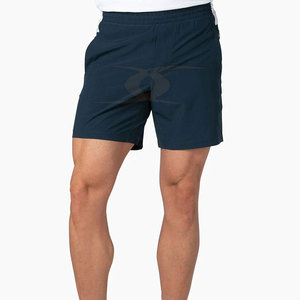 Pantalones cortos de gimnasio OEM High Street para hombre Nuevo diseño Patrón sólido Poliéster Mejor precio en stock - Product Image 1
