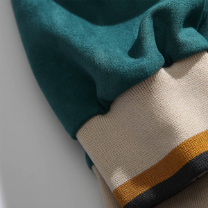 Sudadera de cuello redondo personalizada de fábrica para hombre, jersey de Color sólido, sudadera de comercio exterior para hombre, sudadera de manga larga - Product Image 5