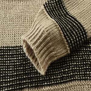 Contrast Color OEM Custom Made 100% Cotton Men's <b>Pullover</b> <b>Sweaters</b> with Front Logo - Product Image 3