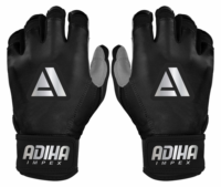 Guantes de Bateo de Béisbol con Diseño Antideslizante, Tejido de Malla Transpirable y Soporte de Cuero Duradero para Jugadores de Béisbol