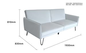 折りたたみ式ソファベッドのドイツのコンバーチブルトランス折りたたみ式価格 - Product Image 6