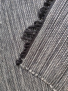 Ensemble de tapis rectangulaire en coton moderne personnalisé, tissé à la main, style bohème, tissage plat abstrait, salle de bain, salon, entrée - Product Image 4