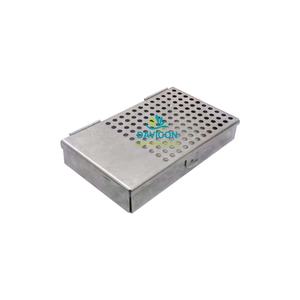 Caja de instrumentos de acero inoxidable, utensilio hueco de alta calidad con tapa - Product Image 6