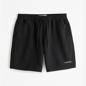 Short de survêtement en coton de grande taille Bermuda décontracté en molleton personnalisé Short d'été décontracté pour hommes - Product Image 2