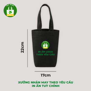 กระเป๋าผ้าแคนวาส Truong Gia ขนาด 22x17 ซม. ลายการ์ตูน สำหรับใช้เป็นของแจก - Product Image 6