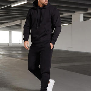 Conjunto Deportivo para Hombre con Logotipo Personalizado, Estilo Lavado Ácido, Sudadera con Capucha y Pantalones Jogger - Product Image 4