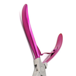 Alicates para extensiones de cabello de acero inoxidable con microcuentas Alicates para extensiones de cabello humano con dientes para extensiones de cabello - Product Image 5