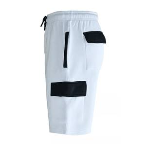 กางเกงขาสั้นผ้ายืดถึงเข่าสำหรับผู้ชายกางเกงขาสั้นสำหรับจิตรกรมีหกกระเป๋าระบายอากาศได้ฤดูร้อน - Product Image 6