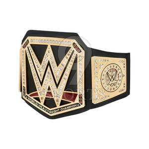 เข็มขัดมวยปล้ำเกรดการแข่งขันสายหนัง PU แผ่นออกแบบได้ตามต้องการ - Product Image 6