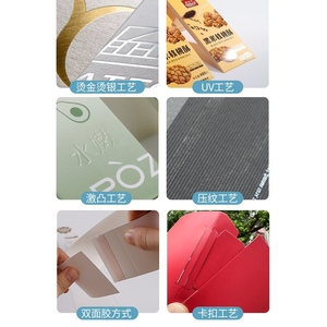 Manchons d'emballage alimentaire en carton personnalisés avec revêtement UV pour boîtes à emporter, boîtes à sushi, boîtes à gâteaux de lune, boîtes cadeaux - Product Image 1