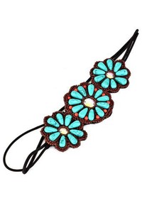 <b>Headband</b> Accessories New 2025 Fashion Seed Beaded Embroidery Hairband Hoop Design From India Handmade <b>Headband</b> for Women & Girls - Product Image 4
