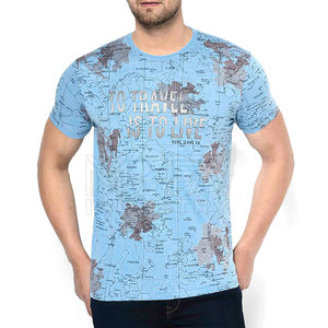 Camisetas de sublimación gráfica personalizada para hombres, camisetas de poliéster con estampado completo a la moda para pedidos a granel - Product Image 1