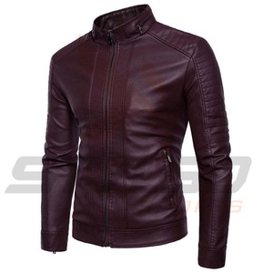 Chaqueta de Motocicleta de Cuero Genuino Personalizada para Hombre, Abrigo de Invierno de Diseñador Negro de Alta Calidad para Hombre - Product Image 5