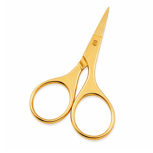 Tijeras para Cutículas de Acero Inoxidable Color Dorado de Alta Calidad para Manicura y Pedicura, Mango Ergonómico, Hoja Recta Afilada y Duradera - Product Image 5