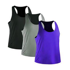 Breathable Plus Size Men's Tank <b>Tops</b> Soft Knitted Fabric for Hot Weather & Active Lifestyles Everyday Gym Wear. - Product Image 1