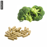 Capsules d'extrait de brocoli antioxydant 100% pur à base de plantes |   Sulforaphane |   Végétalien |   Adulte |   (6090, 120 Capsules)