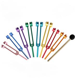 ชุดอุปกรณ์ปรับแต่งอลูมิเนียมชุดส้อมค้อนจักระลูกบอลสันติภาพนางฟ้า4160Hz ชุดเครื่องดนตรีรักษา4225Hz - Product Image 1