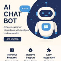 Solución de Software de Chatbot con IA Personalizada para Empresas, Bot de Servicio al Cliente de Marca Blanca para MAC OS y Servicios de Integración de Aplicaciones en Stock