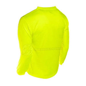 เสื้อเจอร์ซีย์กีฬาผ้าเนื้อนุ่ม ระบายอากาศ แห้งเร็ว สีสันตามสั่ง แขนยาว สำหรับผู้ใหญ่ ไซส์พลัส ขายส่ง - Product Image 2