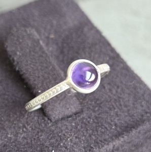 Wholesale Customizable 925 Silver Women's Trendy Amethyst <b>Ring</b> Handcrafted Wedding Gift Option <b>Crystal</b> for Engagement - Product Image 1