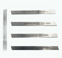Lot de 5 pièces HSS outil de séparation coupe tour support lame hors tige Type pince