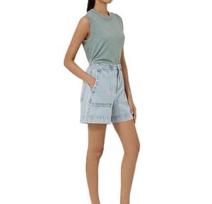 เสื้อกล้ามระบายอากาศได้ดีของผู้หญิงเสื้อกล้ามแบบถักแขนกุดยาวสั้นใส่สบายสำหรับใส่เล่นโยคะฤดูร้อน - Product Image 3