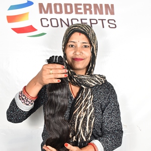 วิกผมดิบแบบดั้งเดิมไม่ใช้สารเคมีสำหรับต่อผมคนจากเวียดนาม - Product Image 4