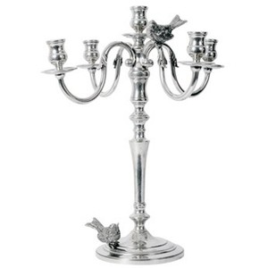 Portavelas de Metal de alta calidad, accesorios de mesa decorativos, soporte de luz T pulido antiguo de Metal, decoración de soporte de vela - Product Image 6