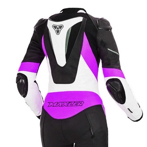 Chaqueta de Motociclismo de Cuero para Hombre, Manga Larga, Impermeable, Reflectante, con Certificación CE, Resistente al Viento, para Todas las Estaciones, 300g MAXLER LOW - Product Image 4