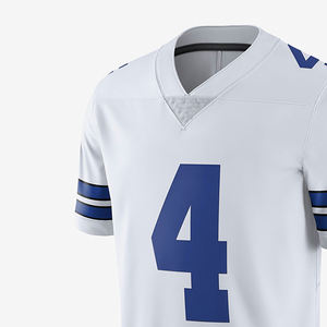 Camiseta de Fútbol Americano para Adultos de Alta Calidad, Transpirable, 100% Poliéster, Ligera, Diseño de Dragón, Color Personalizable - Product Image 3