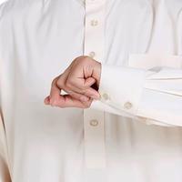 Abaya tradicional islámica musulmana Jubbah Thobes hombres 2024 alta calidad Dubai Kaftan árabe precio barato ropa