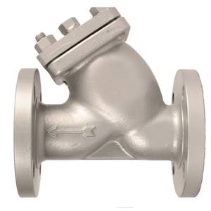 Válvulas de cierre de aceite de alta temperatura con filtro de malla en línea manual SS304 con estructura duradera - Product Image 3