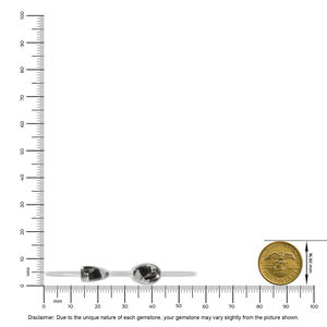 Pulsera Ajustable de Plata de Ley 925 de Primera Calidad, Diseño Moderno, con Cuentas Ovaladas de Búfalo Blanco, Estilo Lujoso, Unisex - Product Image 5