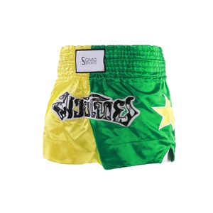 Short de boxe MMA Muay Thai personnalisé OEM de haute qualité, short en satin avec logo imprimé - Product Image 6