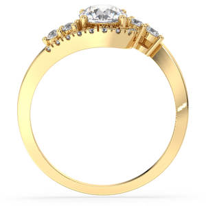 REYES Classic Round Cut 1.21 Carat <b>Moissanite</b> <b>Ring</b> in 925 Sterling Silver GRA Certified Jewelry for Women Anniversary Gifts - Product Image 6