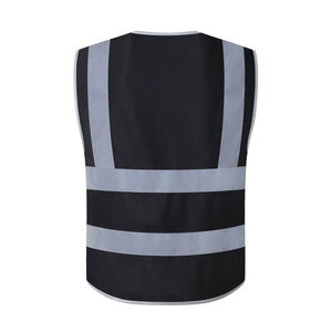 Chaleco de seguridad industrial de poliéster 100% de alta calidad con múltiples bolsillos, último diseño para verano, chaleco visible para correr al aire libre - Product Image 3