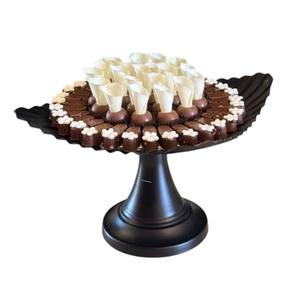 Bol à chocolat de luxe de vente chaude avec délices faits à la main de qualité supérieure et support décoratif élégant parfait pour les mariages et les cadeaux - Product Image 6